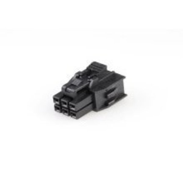 Molex NANOFIT RCPT HSG DLR 6CKT TPA BLK 105308-1206